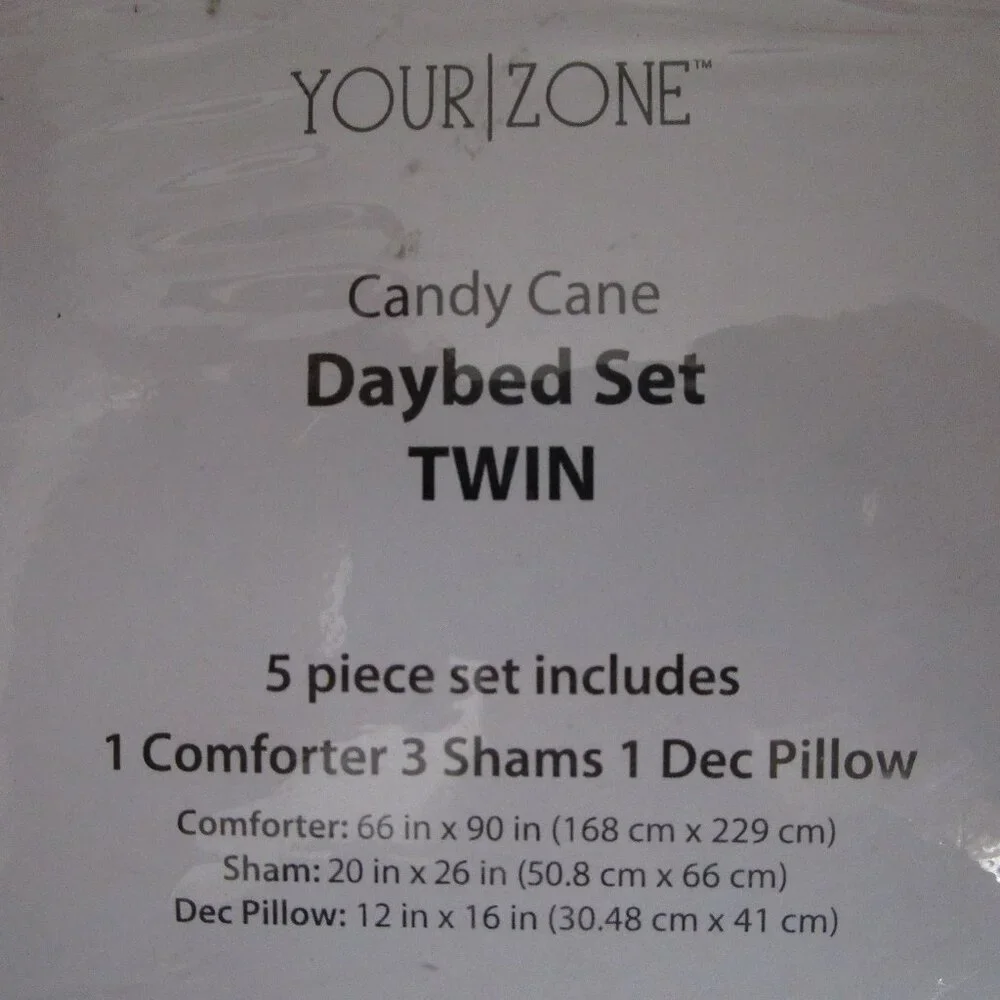 NWT 5 piece daybed comforter set